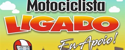“MOTOCICLISTA LIGADO, eu apoio”. Evento AMASH. Santa Helena-PR