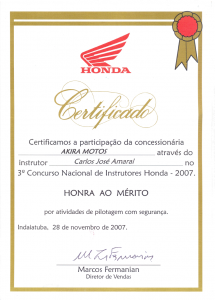 3º Concurso Nacional para Instrutores