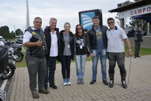 Equipe da Porto Seguro, sucursal Curitiba, com Udenir da corretora REVOLÚTICA,  e com Pedro Berton, do 5º Quartel General do Exército de Curitiba-PR