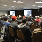 Momentos da Palestra ” Pilotagem Segura” promovida para Segurados Porto Seguro