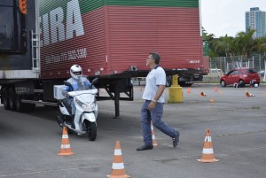 Não trafegue onde você não pode ver. Não se arriste à toa